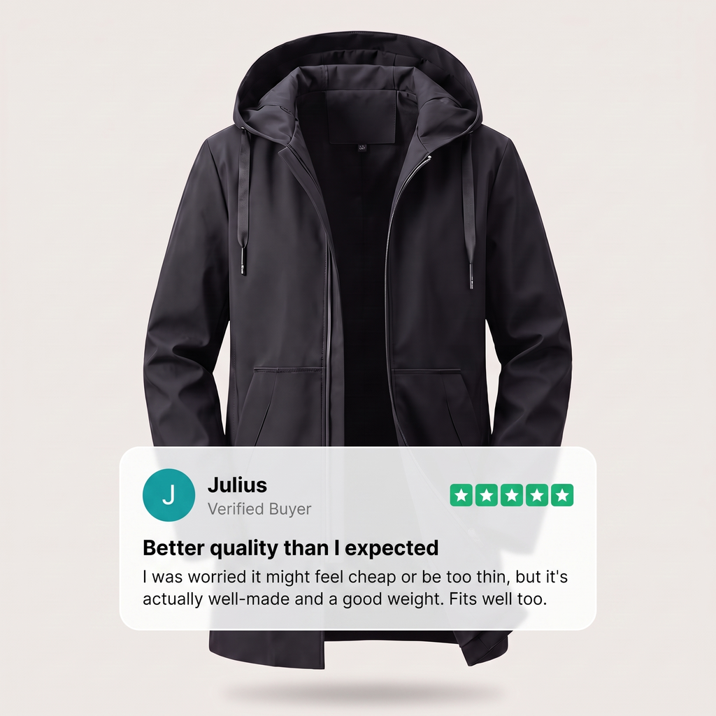 PERFORMANCE HOODED OUTDOOR JACKET