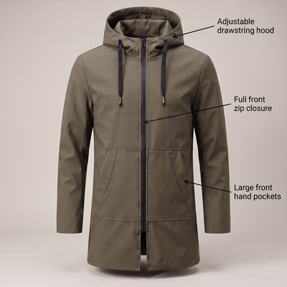 PERFORMANCE HOODED OUTDOOR JACKET