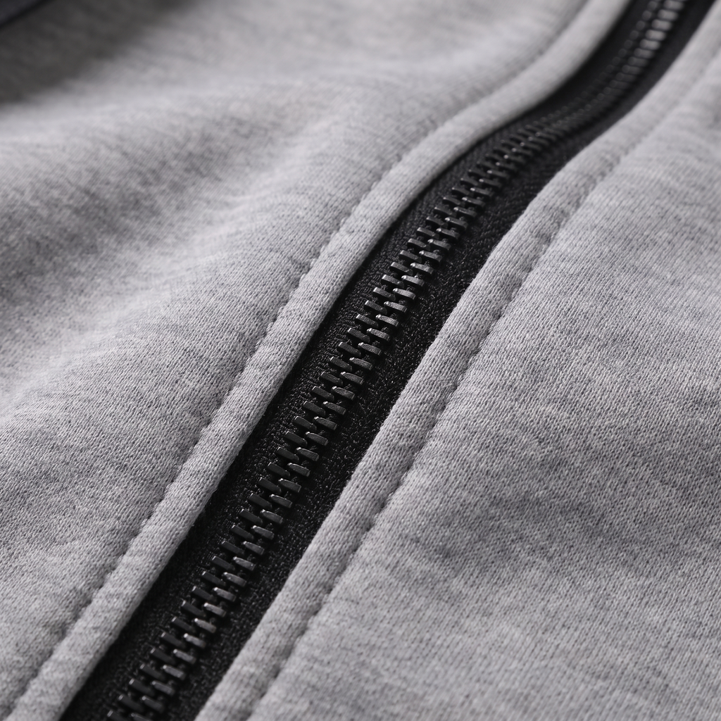 CASUAL LUXE HOODED SWEATSHIRT COAT