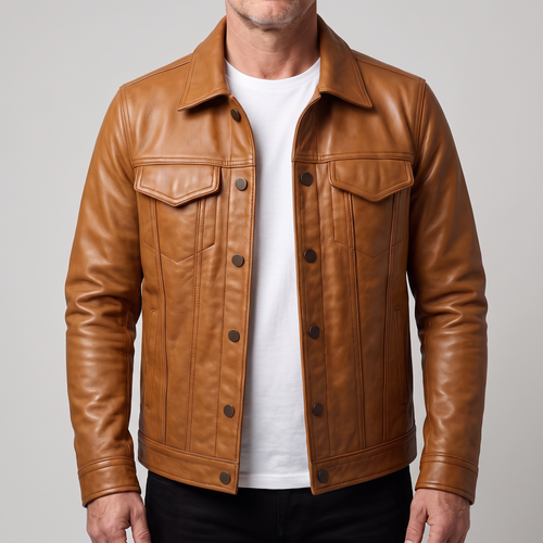 SIGNATURE LEATHER RIDER JACKET