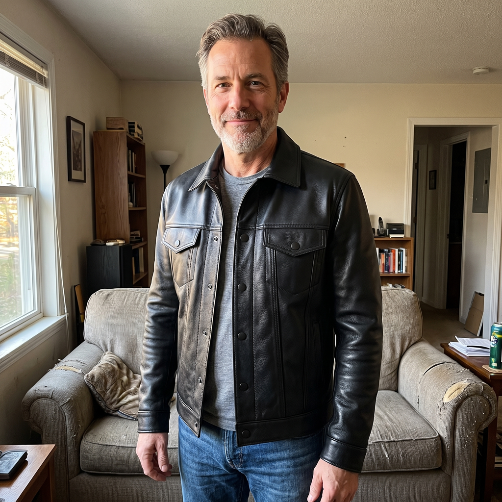 SIGNATURE LEATHER RIDER JACKET