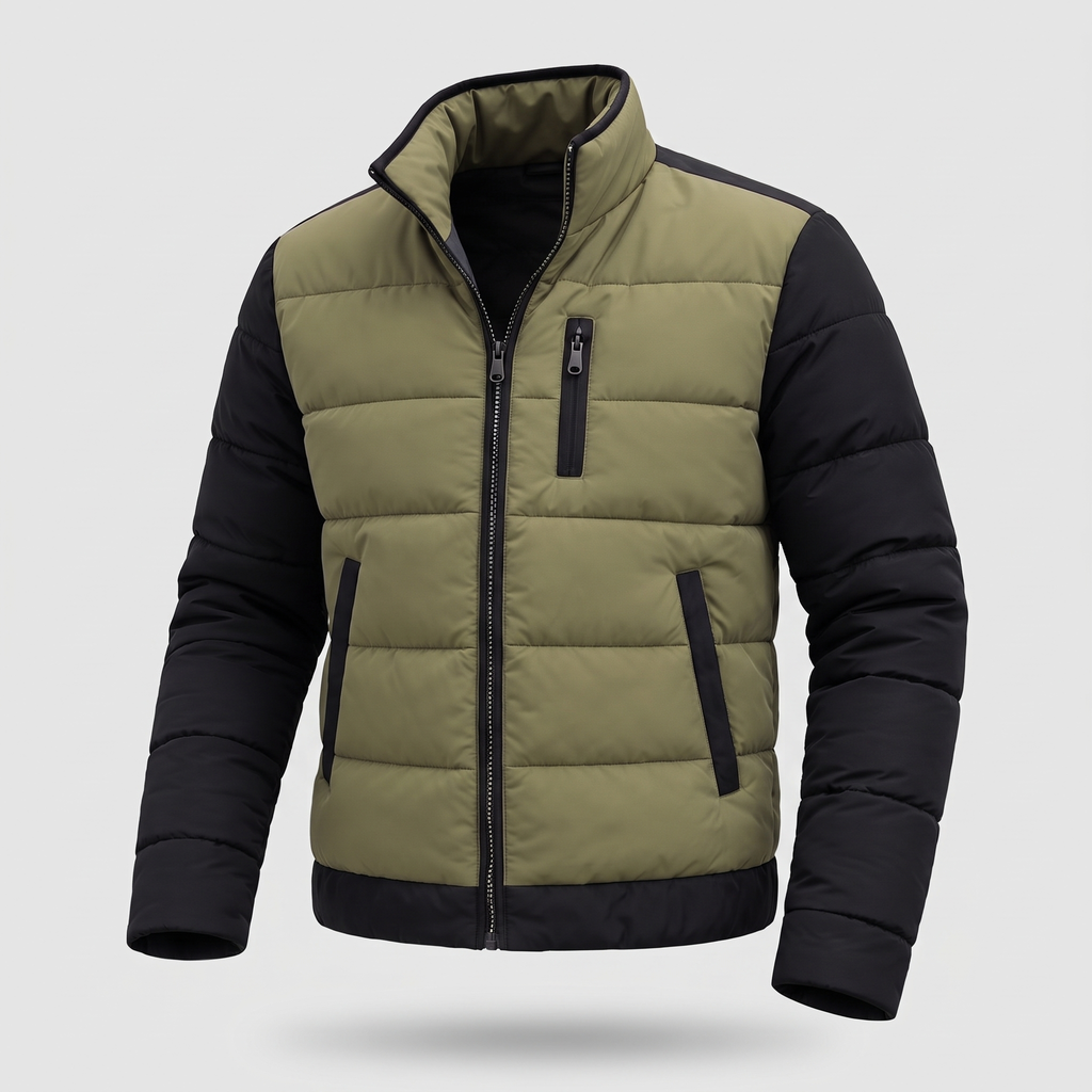 REFINED QUILTED LAYER JACKET