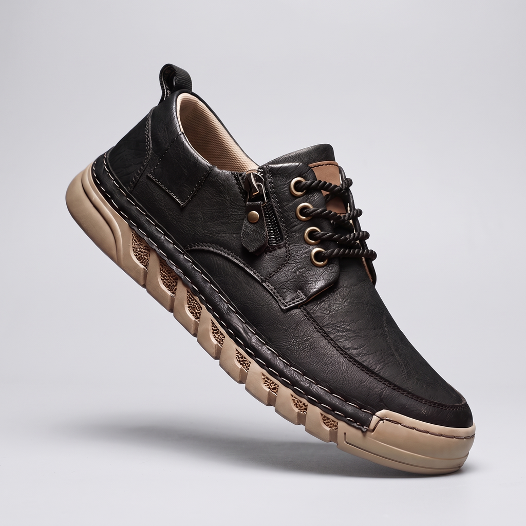 CLASSIC LEATHER CASUAL TRAINERS