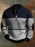 CLASSIC LAYER HALF ZIP SWEATER
