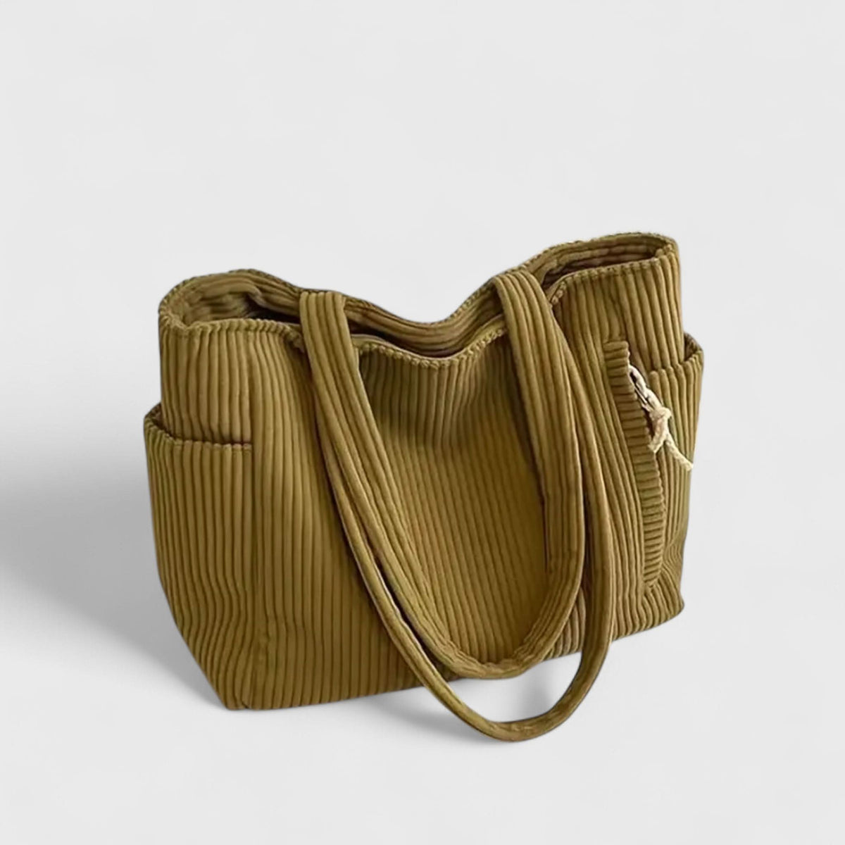 CAMILLE CORDUROY TOTE BAG