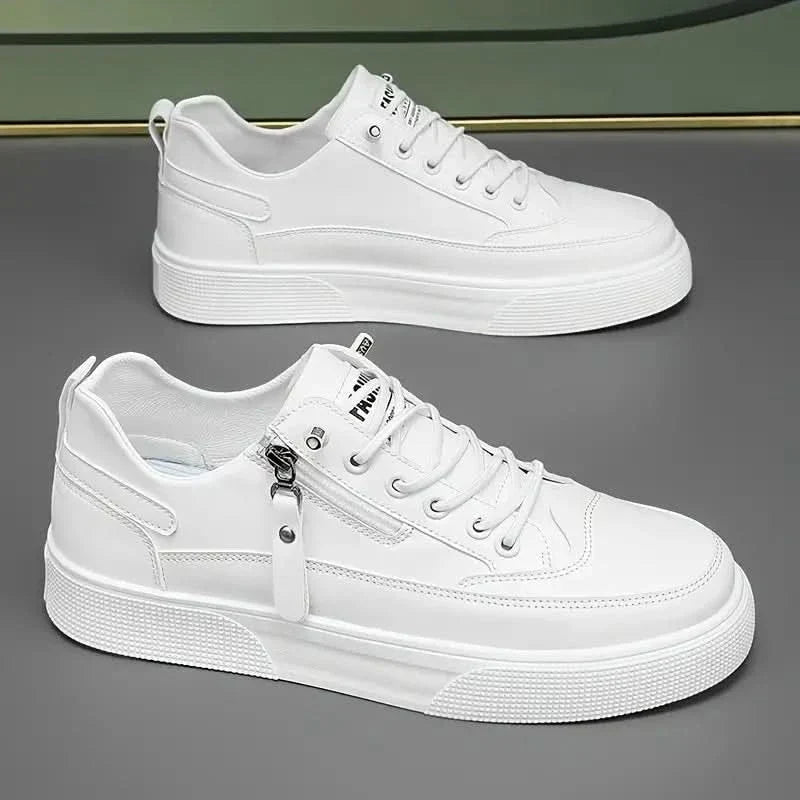 SORRENTO LEATHER TRAINERS
