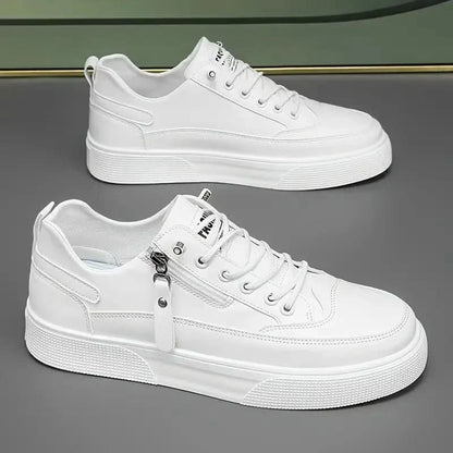 SORRENTO LEATHER TRAINERS