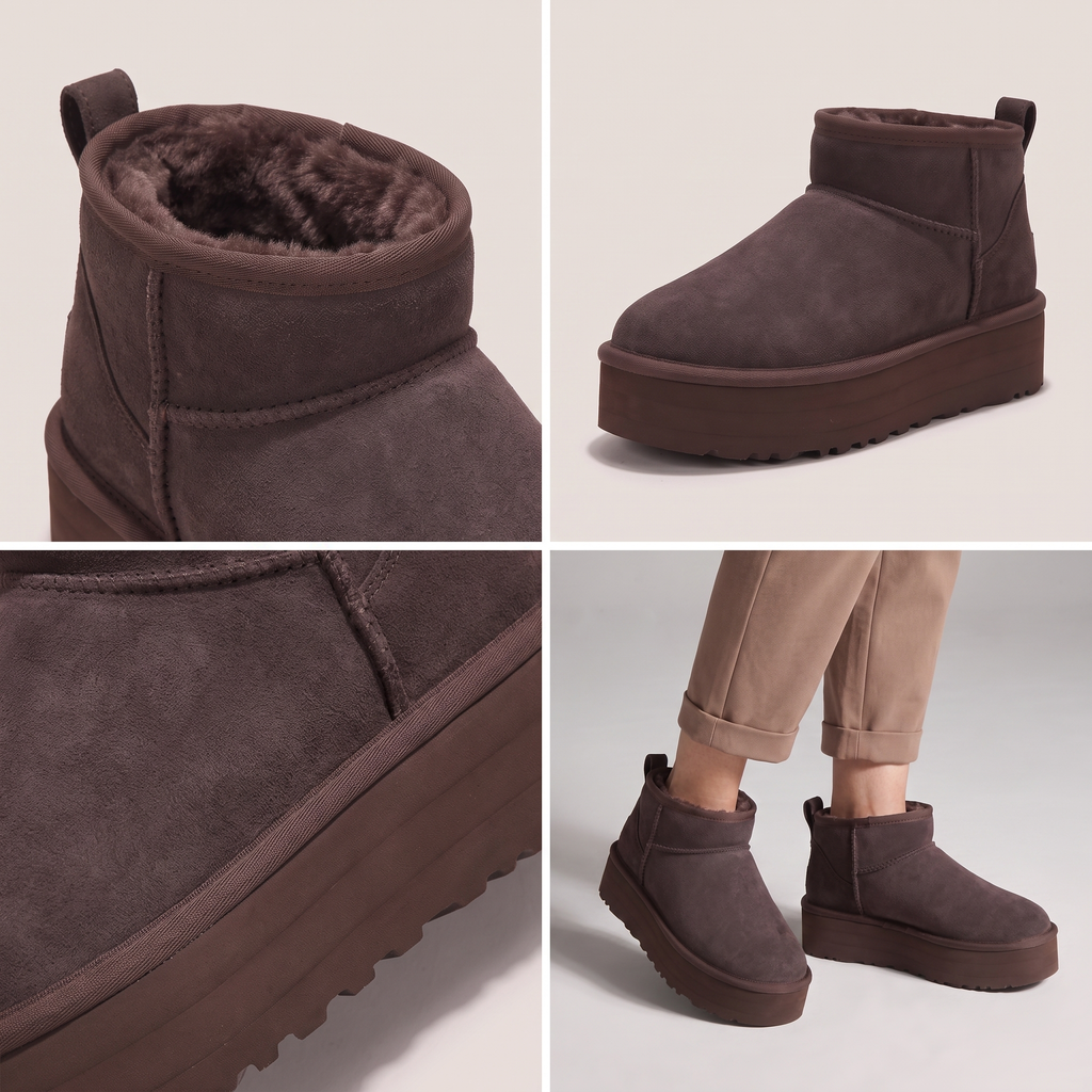 PREMIUM SHEARLING ANKLE BOOTS