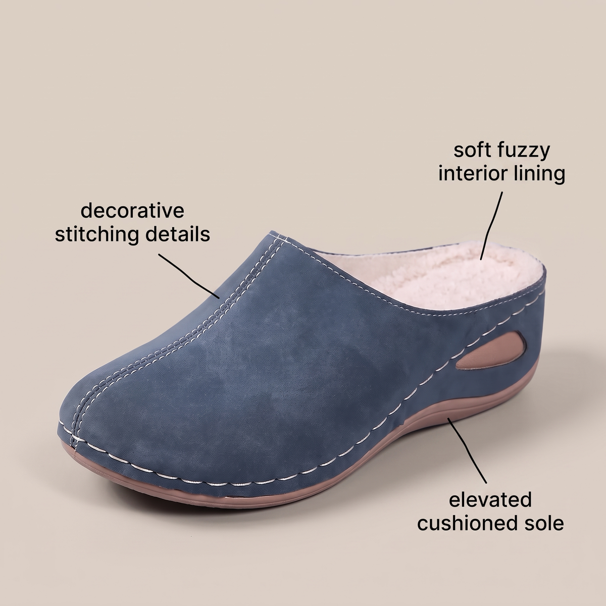FLORENCE ORTHOPEDIC COMFORT SLIPPERS