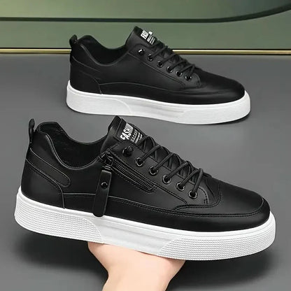 SORRENTO LEATHER TRAINERS