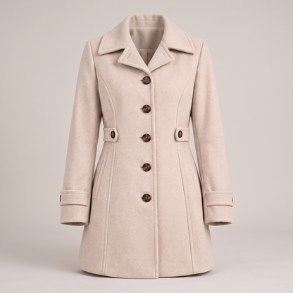 SOPHISTICATED LONGLINE TAILORED COAT