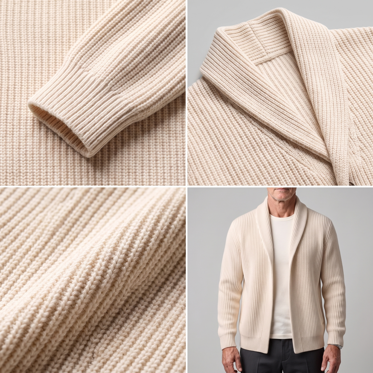 REFINED RIBBED KNIT BLAZER