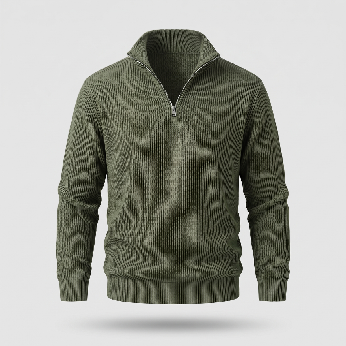 SMART CASUAL RIBBED JUMPER