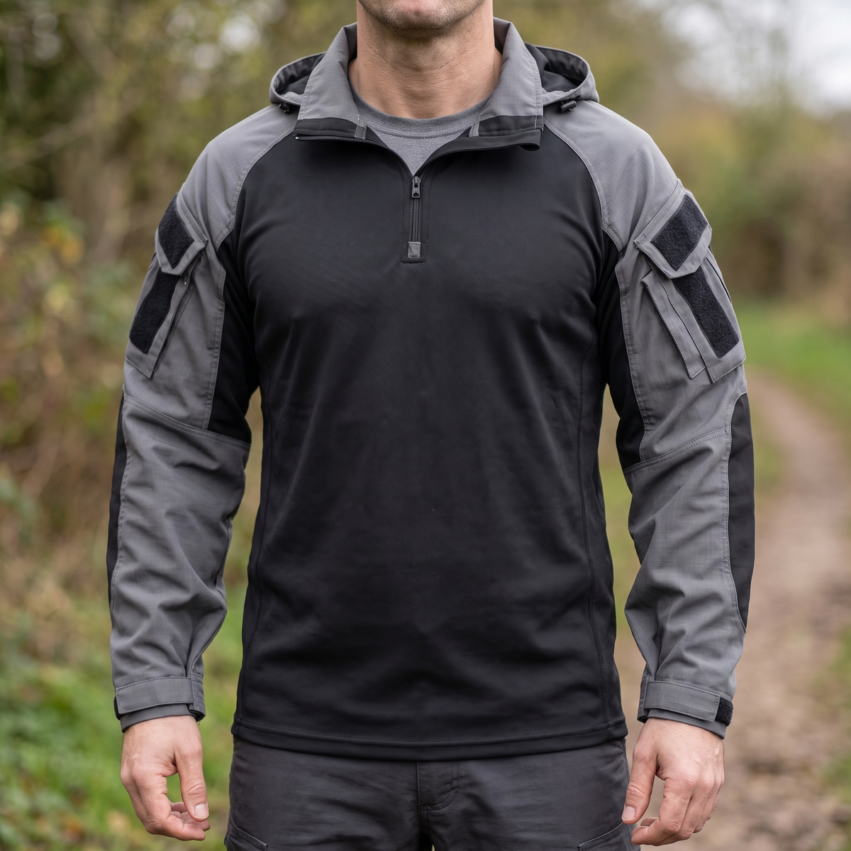 HEAVY-DUTY FIELD HOODED JACKET
