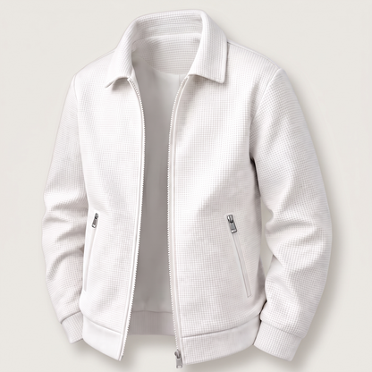 HARBOUR TEXTURED ZIP JACKET