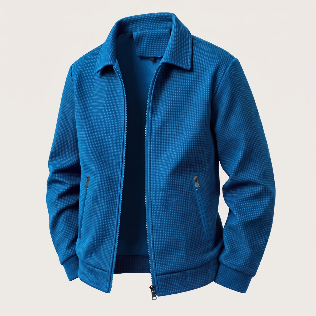HARBOUR TEXTURED ZIP JACKET