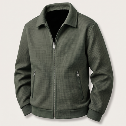 HARBOUR TEXTURED ZIP JACKET