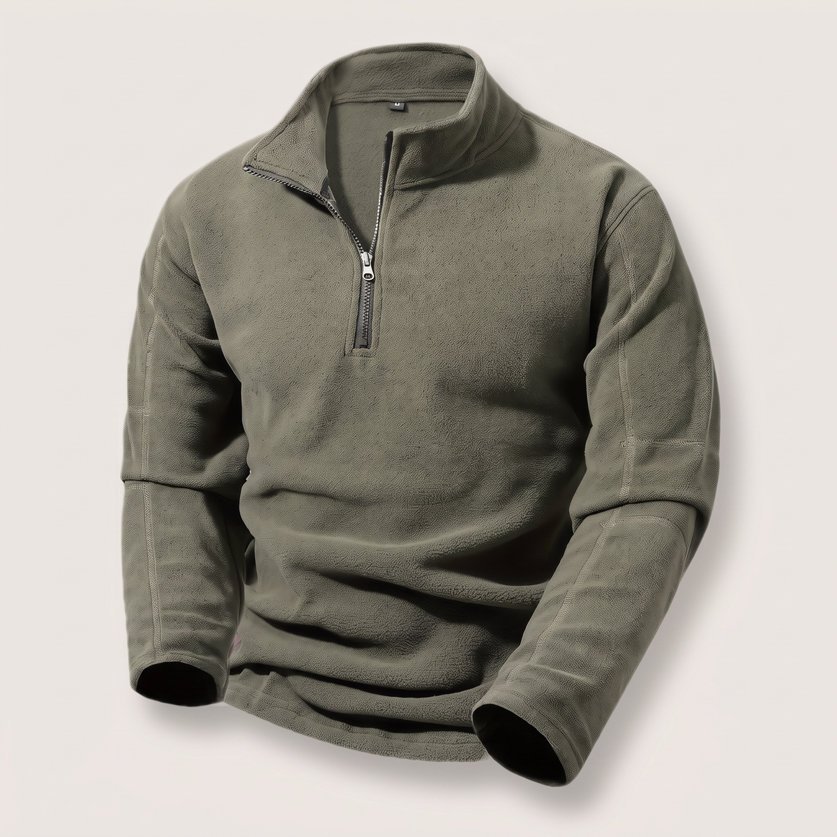 SMART STAND COLLAR SWEATSHIRT