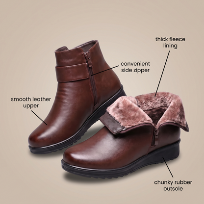 CLASSIC BUCKLE ANKLE BOOTS