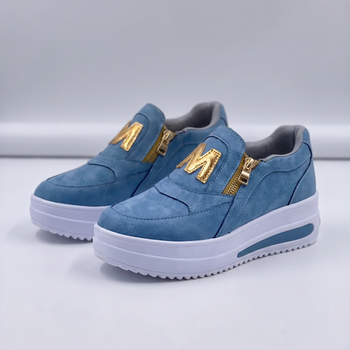 CUSHIONED SLIP ON TRAINERS