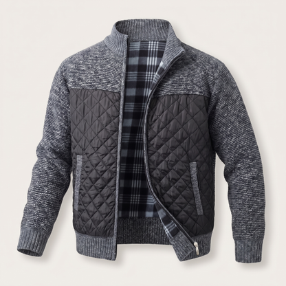 CLASSIC QUILTED KNIT JACKET