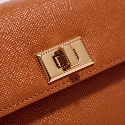 CLASSIC STRUCTURED LEATHER HANDBAG