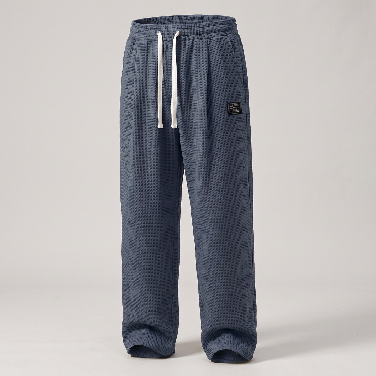 TEXTURED RELAXED FIT TROUSERS