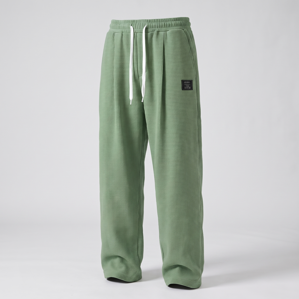 TEXTURED RELAXED FIT TROUSERS