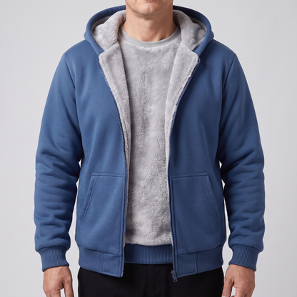 SHERPA LINED HOODED JACKET