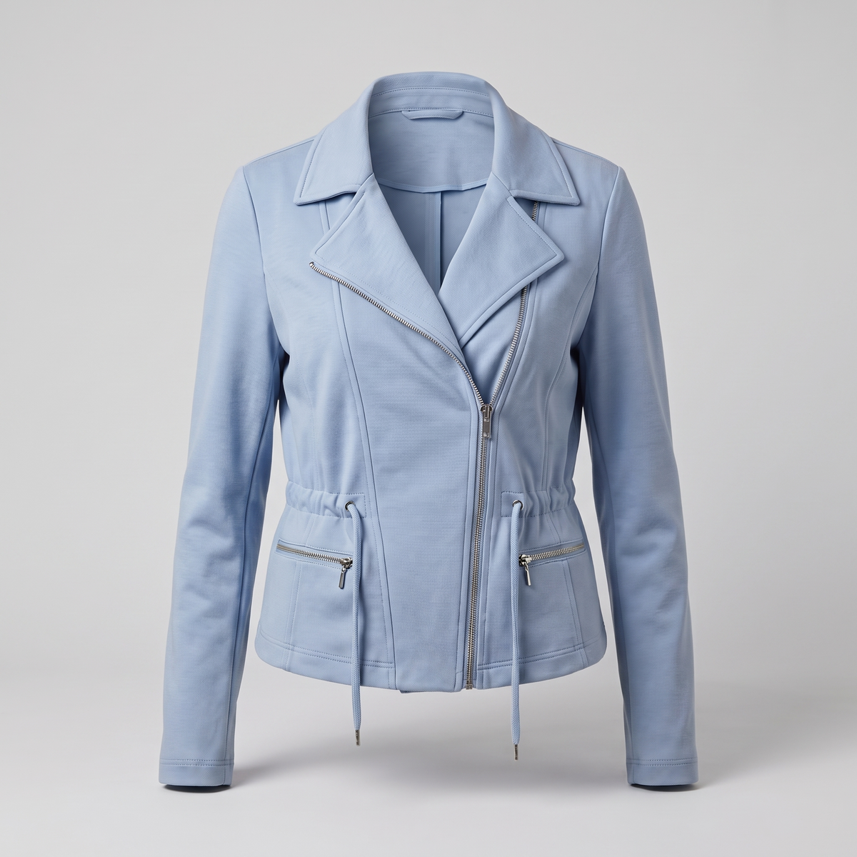 TAILORED ZIP FRONT JACKET