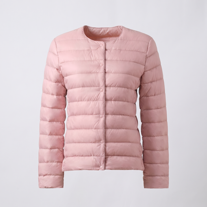 LIGHTWEIGHT QUILTED PUFFER JACKET