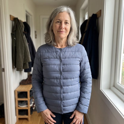 LIGHTWEIGHT QUILTED PUFFER JACKET