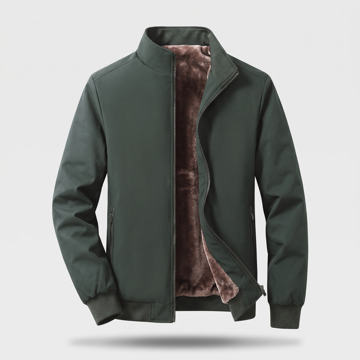CLASSIC QUILTED BOMBER JACKET