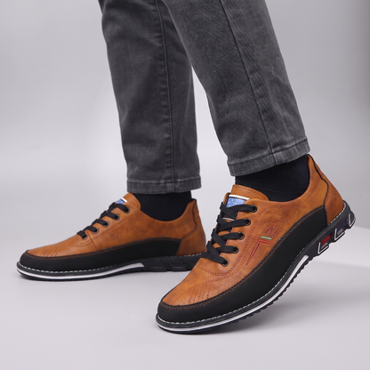 MODERN SUPPORT LEATHER TRAINERS