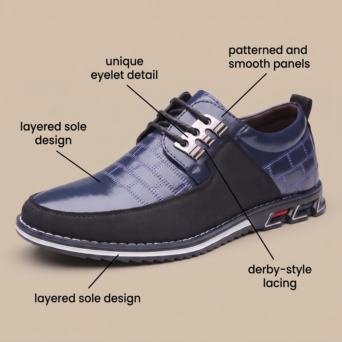POLISHED EVERYDAY LEATHER SHOES