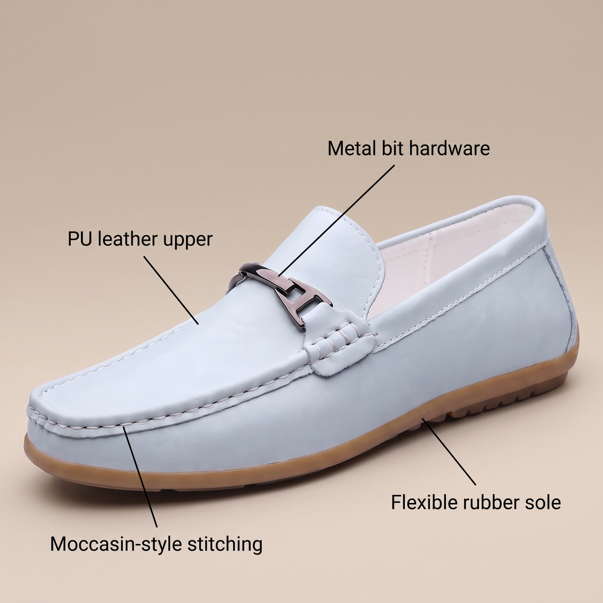 CLASSIC LEATHER LOAFERS