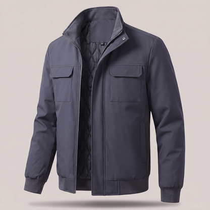 CLASSIC QUILTED BOMBER JACKET