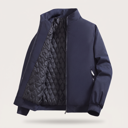 CLASSIC QUILTED BOMBER JACKET