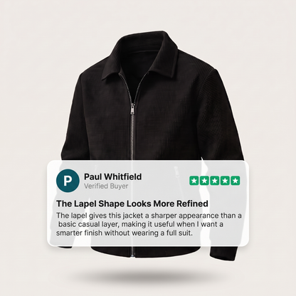 HARBOUR TEXTURED ZIP JACKET