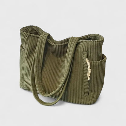 CAMILLE CORDUROY TOTE BAG