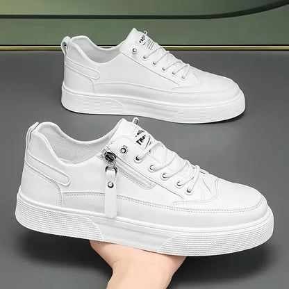 SORRENTO LEATHER TRAINERS
