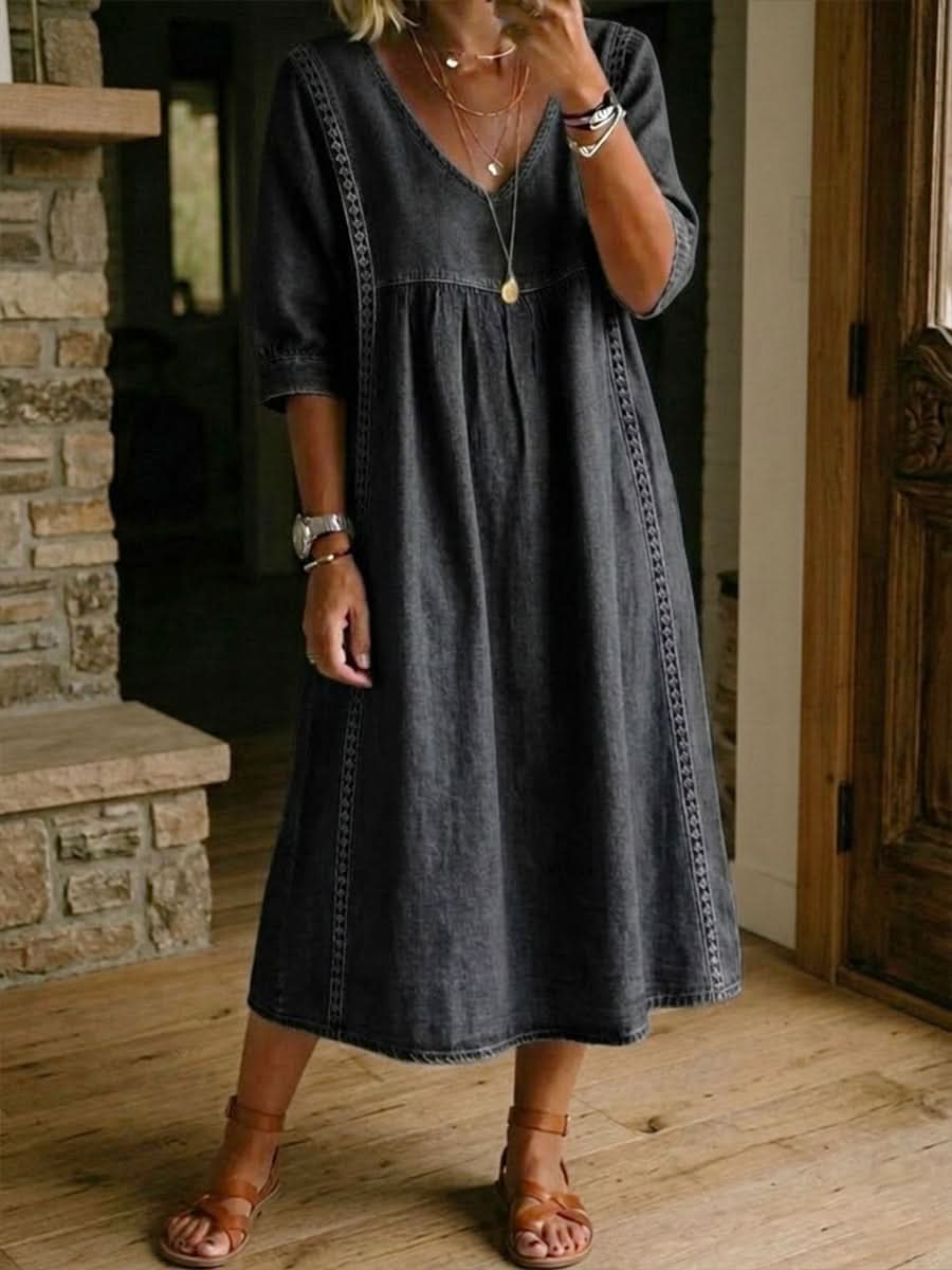 FLORA CASUAL LACE DRESS