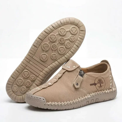 BURLEIGH EASY-ON ZIP LOAFERS