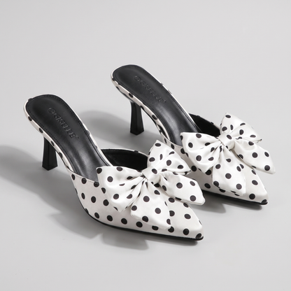 ROSALIND POLKA-DOT COURT SHOES