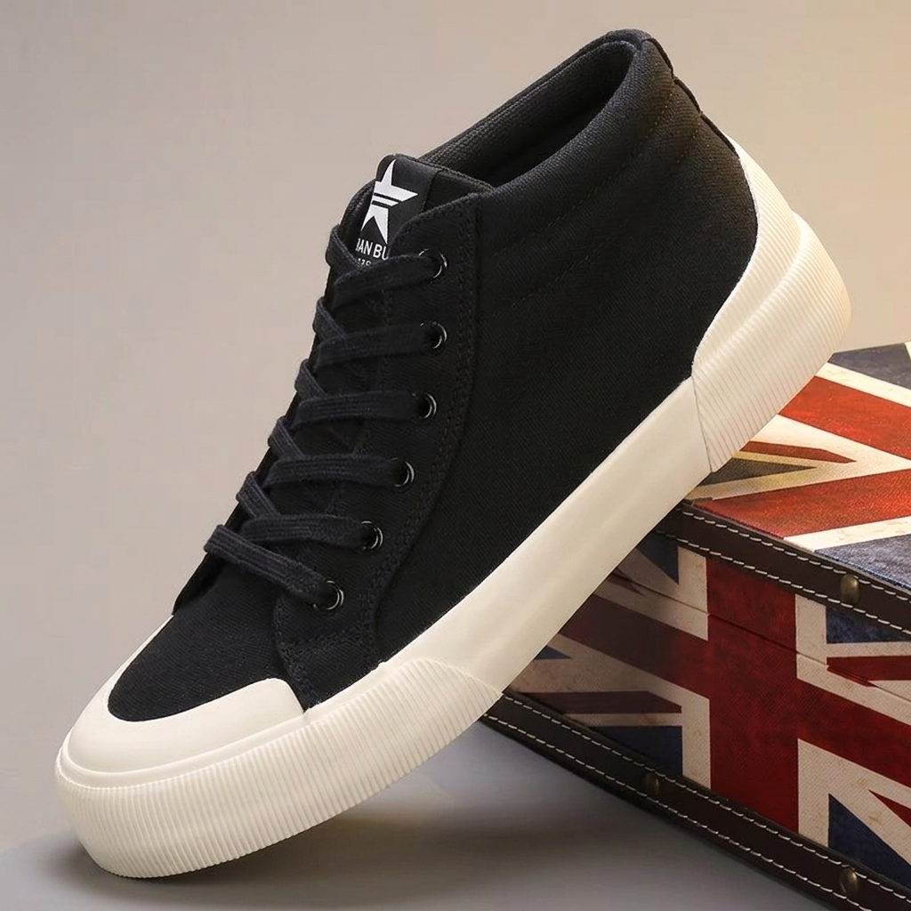 DALSTON URBAN CANVAS TRAINERS