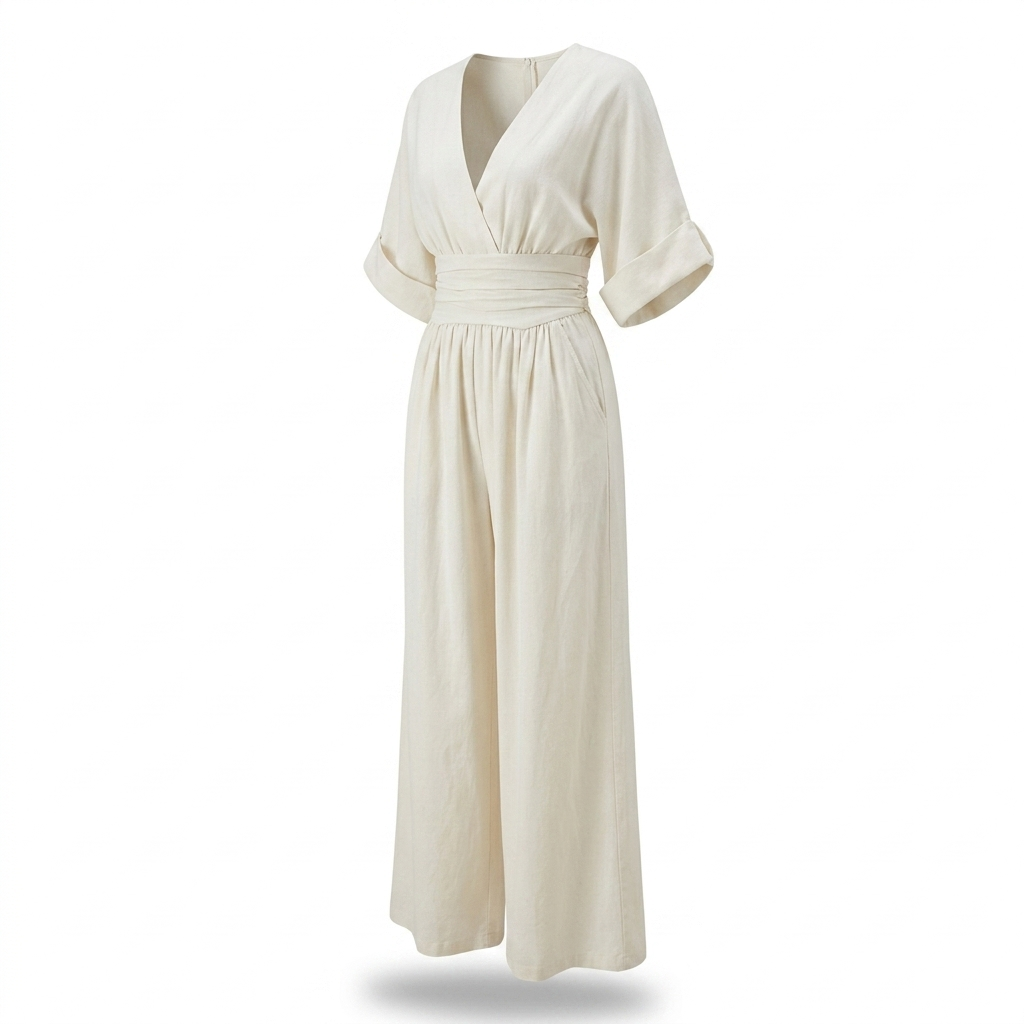 WINBOURNE FLOWING WIDE-LEG JUMPSUIT