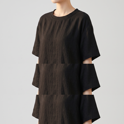 MARGARET RELAXED LINEN TEE