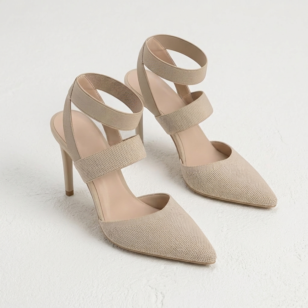 LORAVELLE STRETCH COMFORT HEELS