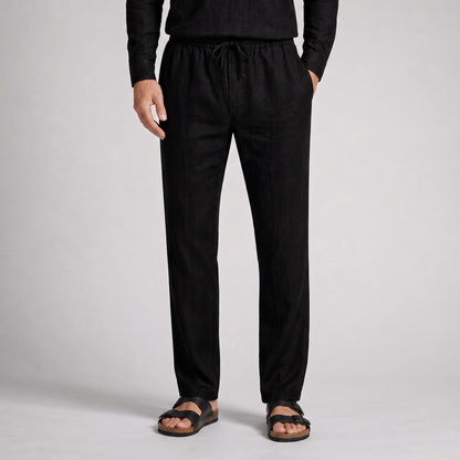 ELLINGHAM CASUAL LINEN TROUSERS