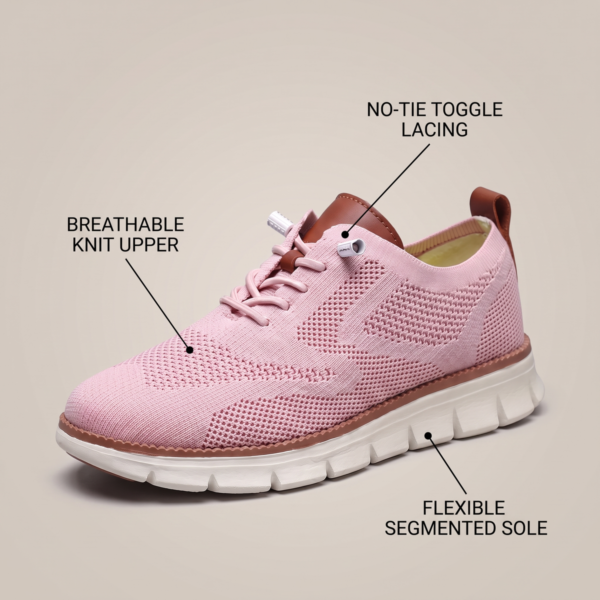 ELSBETH AIR-MESH BROGUES